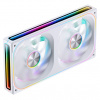 Ventilátor Jonsbo ZA-240, PWM, ARGB - 240 mm, biely