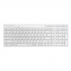 A4tech FStyler FBK27C AS, bezdrátová Dual mode Bluetooth+2,4G klávesnice, CZ, bílá FBK27CAS-WH