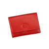 Mini červená dámska kožená peňaženka El Forrest