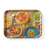 Hendi Servírovací podnos protišmykový obdĺžny s potlačou tasty pizza & pasta 330x430mm