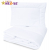 Perinka a vankúš do postieľky 135x90 + 40x60 Baby Nellys - biele Baby Nellys