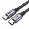 Kábel Ugreen USB typ C - USB typ C 1,5 m čierny