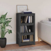 VidaXL Knižnica sivá 50x35x97 cm masívna borovica - Sivá - 4660-146482