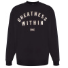 Everlast Greatness Within Crewneck Mens Black/White L