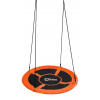 INLEA Závesný hojdací kruh 90 cm - oranžový