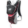 batoh FORCE TWIN PLUS 14 l+2L rez.,černo-červ.