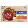 Purina One Mini Adult kura hovädzie v šťave 4 x 85 g