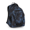 Bagmaster BAG 25 B študentský batoh - čierno-modrý
