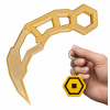 Keyrambit Roblox Rivals Žltý – Karambit 3D – Darček pre hráča
