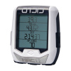 CICLOSPORT tachometer - HAC 1.2+ SMARTNAVIC - strieborná