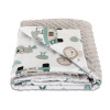 Bomimi Deka Deka Bavlna Minky Grey