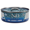 N&D Cat Ocean Adult Tuna & Sardine & Shrimps 70 g