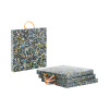MSW Stabilizačné podložky pod žeriav - 50 x 50 x 5 cm - nosnosť až do 18 000 kg - 4 kusy MSW-CP-500-18