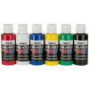 6x60ml CreateX krycia sada airbrush farieb, 5803-00 (CreateX Opaque 5803-00, 6x60ml)