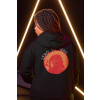 GG-God.sk Mikina Ragnar Dámska Farba: Čierna (Black), Veľkosť: XXL, Grafika: Vzadu (Back)