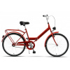 KANDS Retro skladací bicykel Laguna Folding P. FAV. Červený lesklý 24