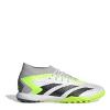 adidas F50 Messi Club Astro Adults Turf Football Boots White/Red 9.5 (44)