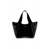 KABELKA DIESEL PLAY SHOPPER EW SHOPPING BAG BLACK/CHROMED