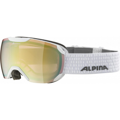 Lyžiarske okuliare Alpina Pheos S QVM biele, QVM lgold sph Varianta: Lyžiarske okuliare Alpina Pheos S QVM biele, QVM lgold sph