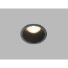 LED 2 Vnútorné zapustené bodové svietidlo RAY-M P.7,5 cm čierne