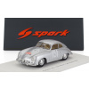 Spark-model Porsche 356 Coupe N 151 Rally Montecarlo 1955 Carsten Johansson - Gunnar Jensen 1:43 Silver
