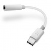 Redukcia FIXED Redukcia USB-C na 3.5 mm jack biela s DAC chipom