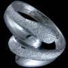 Silver.ag Prsteň strieborný, satinovaný R2706
