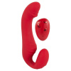 You2Toys Remote Controlled Strapless Strap-On 3 Motors Red