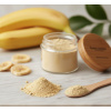 Prášok z banánov v BIO kvalite, pre výživné masky na tvár, telové mlieka a kúpele. Hmotnosť: 100 g Bohatý na draslík a vitamín A pre jemnú a rozžiarenú pokožku.