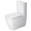 Duravit Happy D.2 - WC kombi misa, Vario odpad, s HygieneGlaze, biela 2134092000