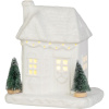 Dekorácia MagicHome Vianoce, Dom, LED, 9x15x17 cm