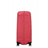 Samsonite MAGNUM ECO SPINNER 75/28, 104 l - veľký kufor so zapínaním na 3 klipsy 139847 - Geranium Red 2055 139847