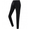 Alpine Pro Gerwa 2 Dámske rýchloschnúce outdoorové legíny LPAE728 čierna L