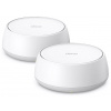 TP-Link Deco BE22 Mesh systém BE3600, WiFi 7, 688 MBps na 2,4 GHz, 2882 Mbps na 5 GHz, 2x GLAN, 2ks v balení