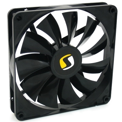 SilentiumPC přídavný ventilátor Zephyr 140/ 140mm fan/ ultratichý 8,9 dBA SPC018