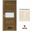 PORTA Doors SET Rámové dvere VERTE B6, laminofólia 3D Dub škandinávsky +zárubeň+kľučka PD-VER-B6_SKANDINAVSKY