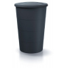sud na dažďovú vodu 160L SMOOTH IDSM160-S433 antracit plastový PROSPERPLAST