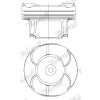 Piest NÜRAL (FEDERAL-MOGUL) 87-434600-00