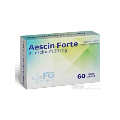 Aescin Forte 30 mg - FG Pharma tbl (inov. 2021) 1x60 ks