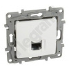 Legrand Dátová zásuvka 1xRJ45 Cat.6 UTP LEGRAND NILOE 764573 biela