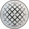 Nástenné hodiny Pendula Round strieborné