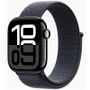 Apple Watch Series 10 GPS + Cellular 42mm Klavírne čierny hliník s atramentovým prevliekacím remienkom