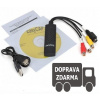 USB AV rekordér (Audio - Video Grabber, prevodník VHS do USB)