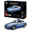 Model Bburago stavebnice Alfa Romeo Giuglia Polizia 1:24