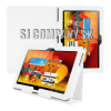 Kožený obal Huawei MediaPad 10 Link – Stand – biela