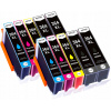 10 x ATRAMENT PRE HP PHOTOSMART 5524 5520 364XL komplet