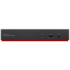 Lenovo ThinkPad Universal USB-C Smart Dock - 135W - 1xRJ45 - 1xUSB-C - 3xUSB 3.1 - 2xUSB 2.0 - 1xHDMI - 2xDP (40B20135EU)