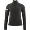 Craft ADV SubZ Wool LS 3 triko dámské Barva: Černá, Velikost: S