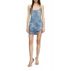 ŠATY DIESEL DE-DRA-SHORT-FSG DRESS BLUE