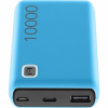 Cellularline Essence powerbanka s portami USB-A / USB-C / micro USB - 10 000 mAh - modrá PBESSENCE10000B - možnosť vrátiť tovar ZADARMO do 30tich dní